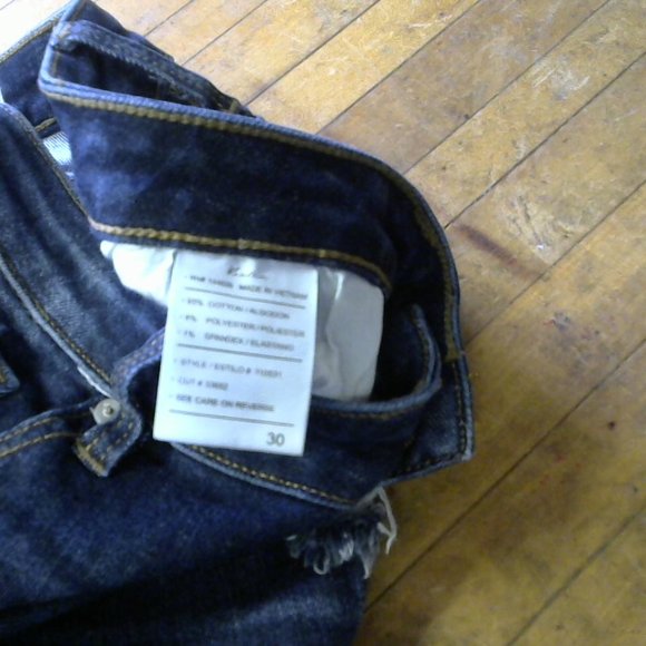 KanCan Distressed Jeans - Dark Blue - Picture 4 of 5